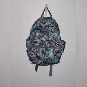 Vera Bradley Teal Paisley Backpack